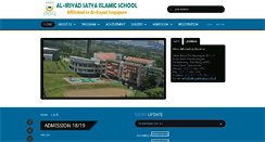 Desktop Screenshot of alirsyadsatya.sch.id
